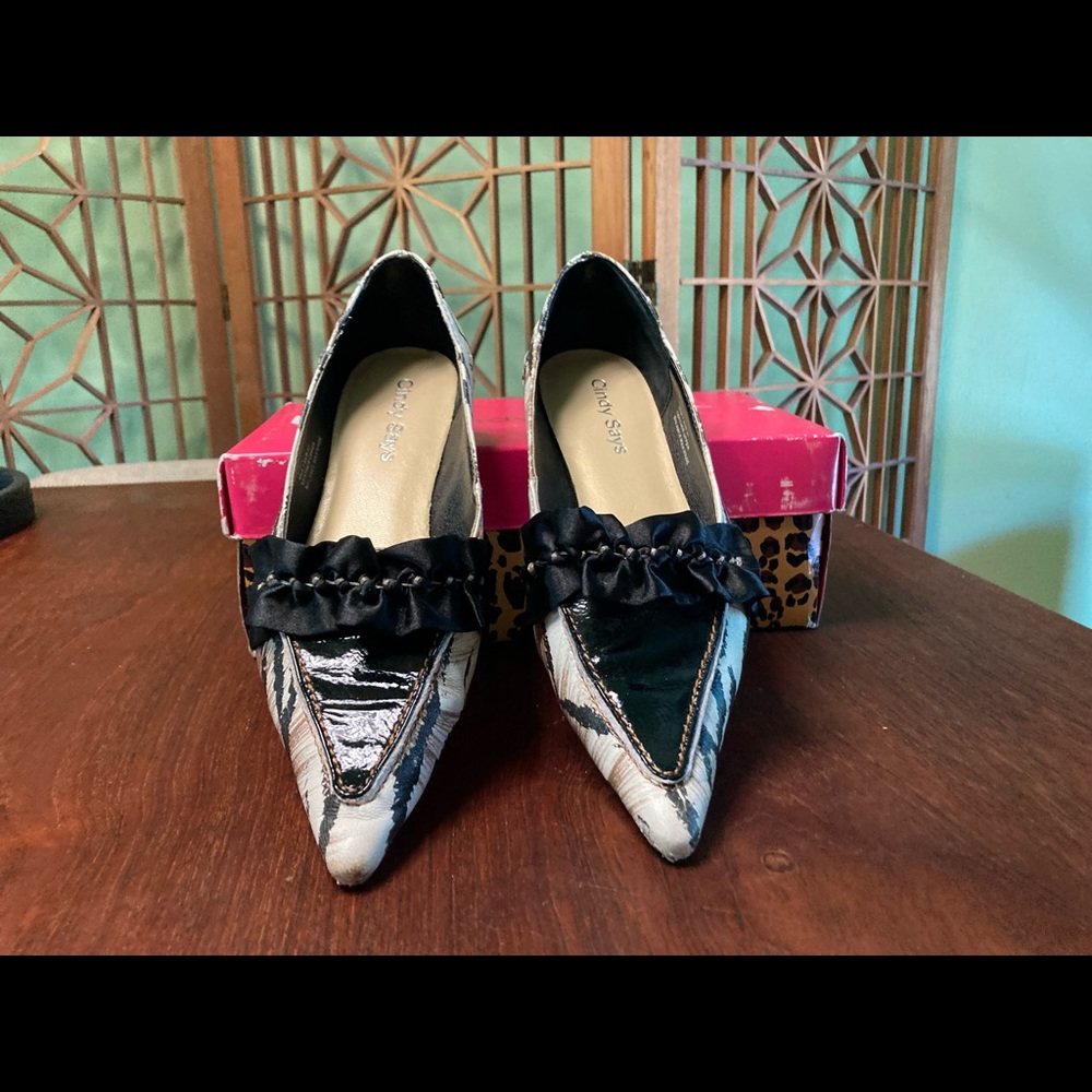 Cindy says zebra flats